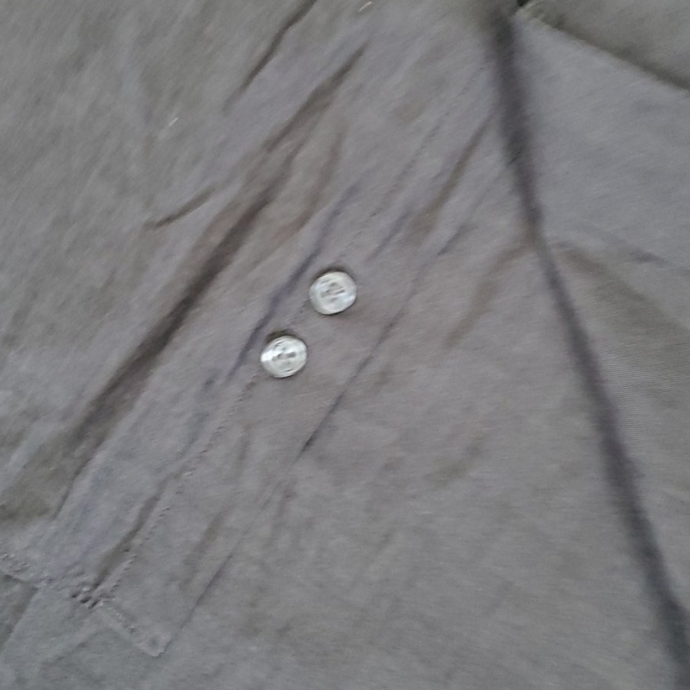 DKNY Button Up Dress Shirt 80s 2ply 17.5 - Picture 4 of 6